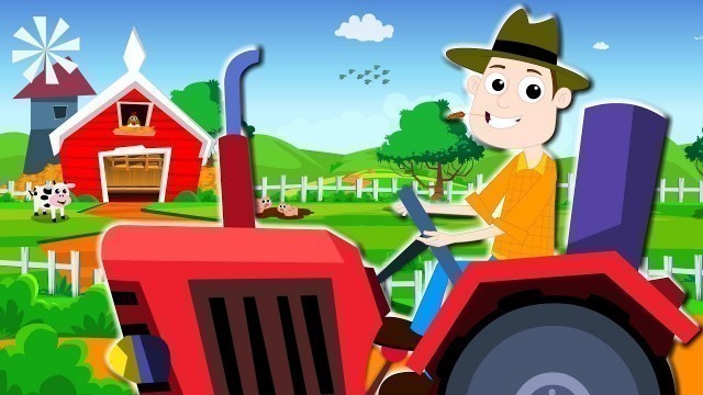 'Farmer In The Dell | Nursery Rhymes For Children | Kids TV Baby Videos | Kids Tv Cartoons'