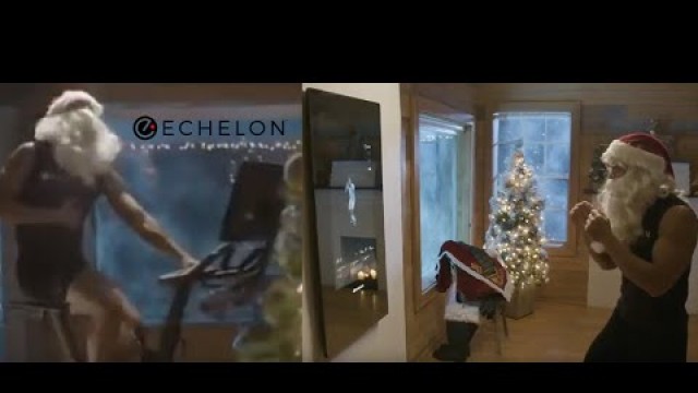 'Echelon Fitness Christmas Santa'