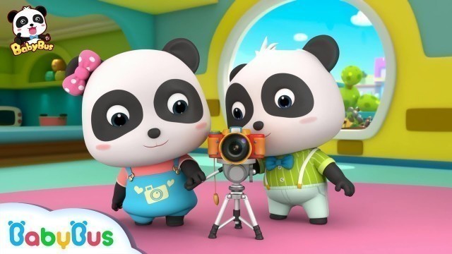 'Panda Kiki Photographer | Baby Panda\'s Cooking Competition | Kids Role Play | BabyBus'