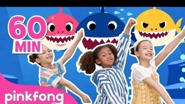 'Baby Shark Dance with Kids and more! | Compilation | Dance & Rhymes | Pinfong Songs'