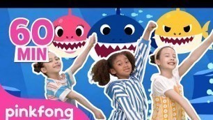 'Baby Shark Dance with Kids and more! | Compilation | Dance & Rhymes | Pinfong Songs'