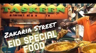 'Ramadan Evening Eid Dawat Zakaria Street | Kolkata Street Food | Shilajit'