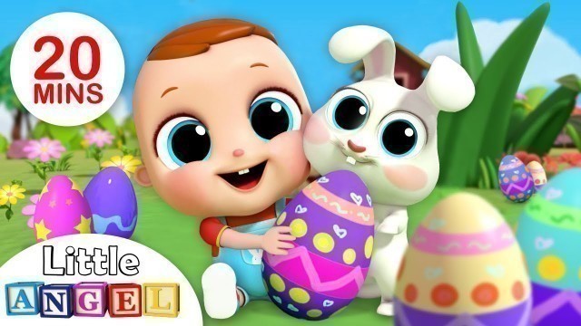 'Baby’s First Egg Hunt Song | Nursery Rhymes & Kids Songs - Little Angel'