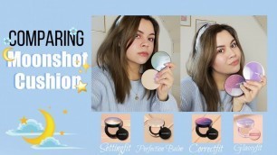 'COMPARING ALL MOONSHOT CUSHION 