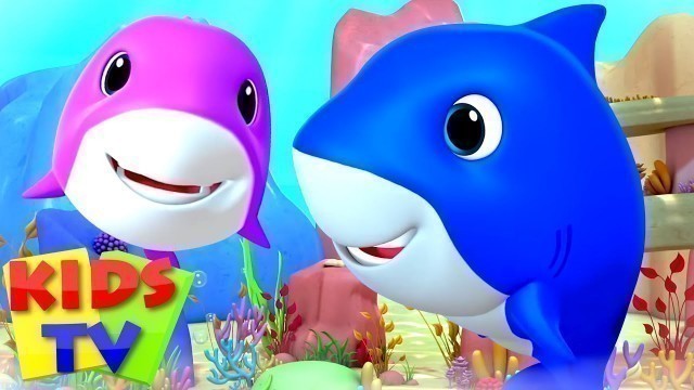 'Laughing Baby Shark Song | Nursery Rhymes | Children\'s Music & Baby Songs | Junior Squad | Kids Tv1'