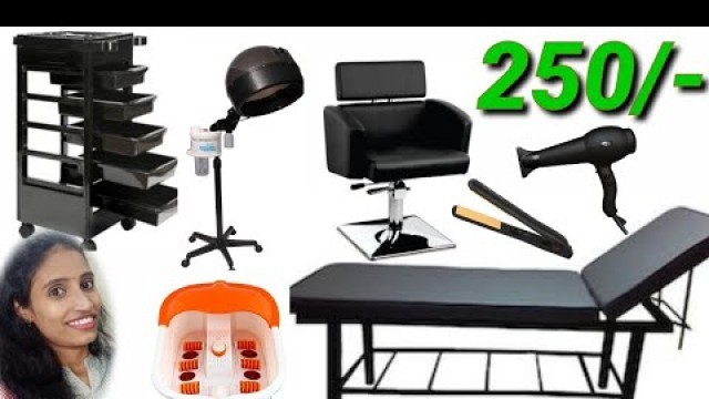 'WHOLESALE BEAUTY PARLOUR EQUIPMENTS & SALON CHAIRS IN BegumBazar Hyderabad/PadmaMaka/Start price 250'