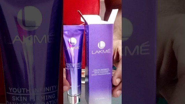 'Lakme youth infinity skin firming daily foundation#beauty #parlour#makeup#Lakme beauty cosmetic shop'