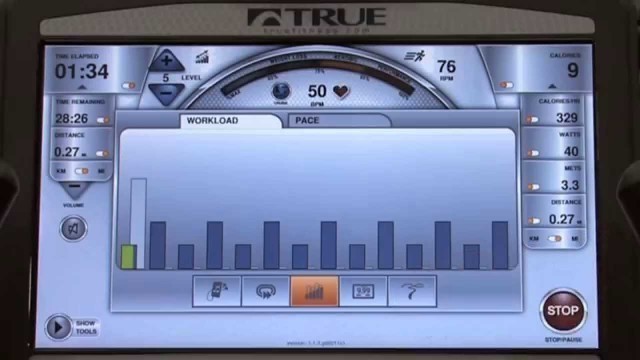 'True Fitness Console Transcend 16 - available at Innovative Fitness'