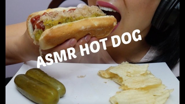 'ASMR Jalapeno Cheese Dog (EATING SOUNDS) No Talking | SAS-ASMR'