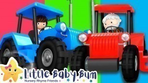 'Tractor Song Part 2! | Kids Songs | Nursery Rhymes | Little Baby Bum'