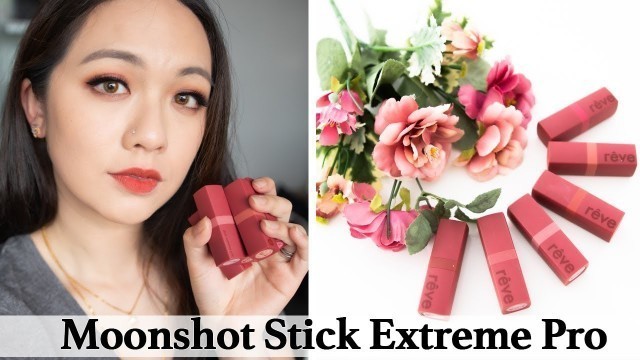 'MOONSHOT STICK EXTREME PRO FULL SWATCHES & REVIEW'