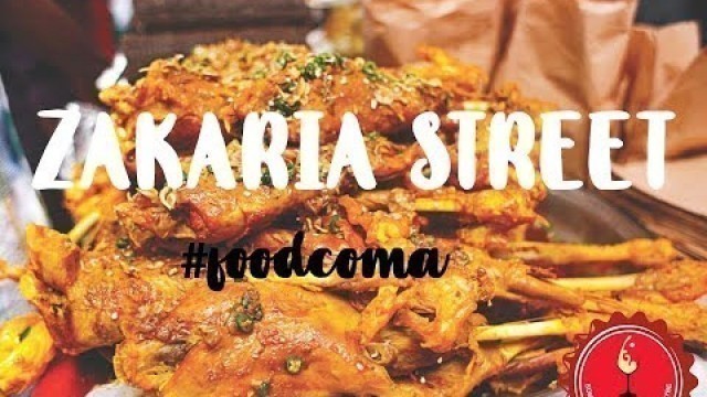 'ZAKARIA STREET, TASKEEN, SUTA KEBAB #Foodwalk #vlog3 #foodcoma'