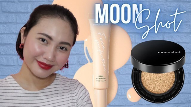 'Moonshot Micro Fit Cushion and Moonshot Face Perfection Serum Foundation Review | Krista Tetay'