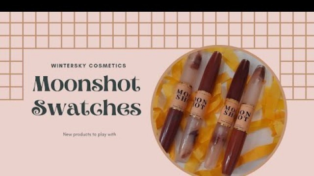 'Wintersky Moonshot Swatches    #lipstickswatches #makeup #lipstick #WinterSkyCosmetics #swatches'