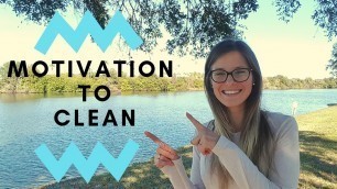 'Motivation to Clean the House || How to Motivate yourself'