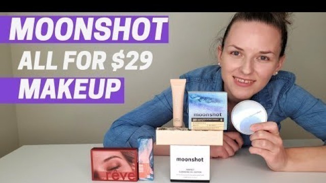 'MOONSHOT Korean Makeup Haul Unboxing 2021'