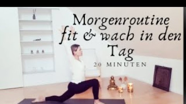 'Yoga Morgenroutine / wach & fit in den Tag / Yogaroutine / Yoga für Schwangere / Yoga am Morgen'