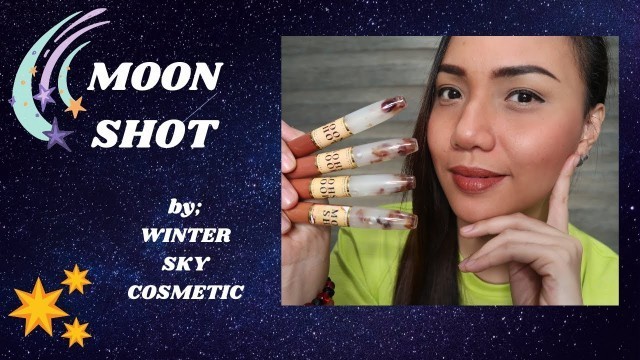 '\'\' MOONSHOT \'\' TWIN LIPPIE SET by; \'\' WINTER SKY COSMETICS \'\''