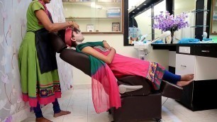 'All in one Beauty Parlour Chair - Facial, Threading, Pedicular Hair Washing Manicure'