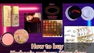 'Kashee\'s Beauty parlour Makeup Products : Unboxing/How to buy Kashee\'s Makeup Now days'