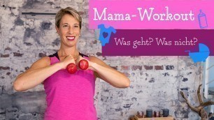 'Workout in der Schwangerschaft'