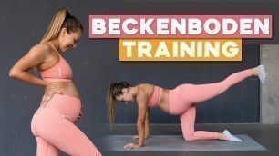 'Beckenbodentraining Schwangerschaft | Beckenboden übungen | Pelvic Floor Exercises'