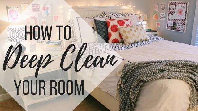 'HOW TO CLEAN YOUR ROOM FAST IN 10 STEPS | 2018'