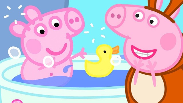 'Baby Alexander\'s Bath Time with Peppa Pig | Peppa Pig Official Family Kids Cartoon'