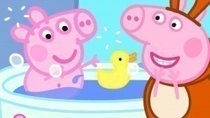 'Baby Alexander\'s Bath Time with Peppa Pig | Peppa Pig Official Family Kids Cartoon'