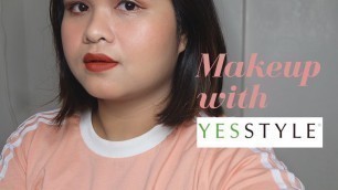 'Trying Korean Makeup Products from Yesstyle! (Ft. VT-BT21, moonshot, I’m meme, rom&nd & etc.) | 