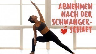 'Abnehmen mit pilates - Abnehmen nach der Schwangerschaft | Nach der Geburt | Best Way!'