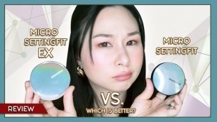 'Moonshot Micro Settingfit EX cushion VS Micro Settingfit cushion - Comparison Review | im_jennytwong'