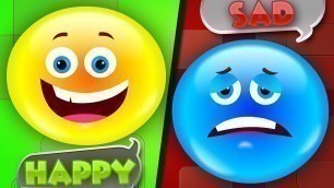 'emotions song | nursery rhymes | original song | kids songs | baby videos | Kids Tv Nursery Rhymes'