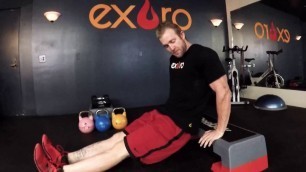 'Exuro Innovative Fitness - Dip + Knee Tuck with Justin Ryan Van Vliet'