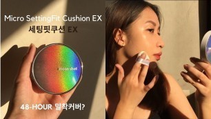 '[ENG] New Moonshot Micro SettingFit Cushion EX [301 Honey] - Review, Demo & Wear Test'