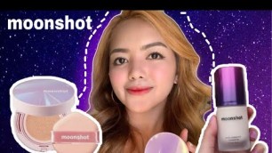 'First Impression ❤️MOONSHOT ❤️Liquid Foundation & Cushion | Yesstyle | Lalaine Axalan'