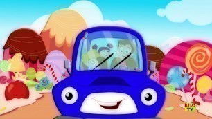 'Wheels On The Car | Nursery Rhymes | Baby Rhymes | Car Song | Kids Tv Car Songs For Toddlers'