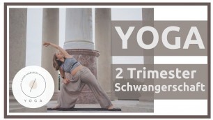 'Yoga im zweiten Trimester | Schwangerenyoga für mehr Dankbarkeit | Yoga in der Schwangerschaft'