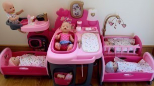 'Baby Born Baby Annabell in the Nursery Center compilation,  Pretend play with Baby Dolls'