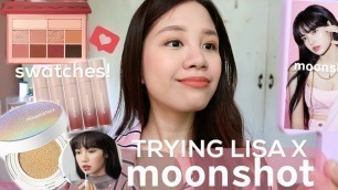 'moonshot cosmetics review ft. Micro Settingfit Cushion + swatches of Reve de Paris Tinfit blur'