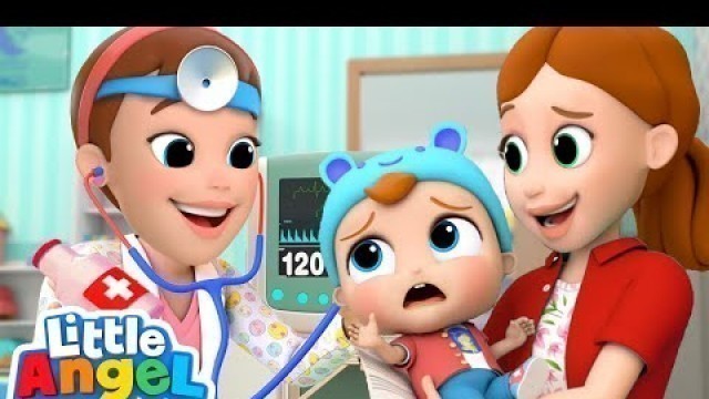 'Be Brave Baby John! | Little Angel Kids Songs & Nursery Rhymes'