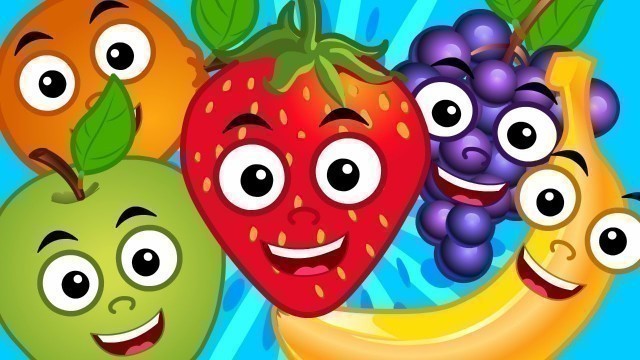 'Fruits Song | Learn Fruits | Nursery Rhymes | Kids Songs | Baby Videos | Kids Tv Cartoons'