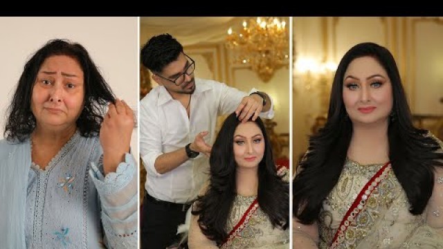 'Kashee\'s Makeup Tutorial l Hair Extensions l Ghazala Javed  | Kashee\'s Beauty Parlour'