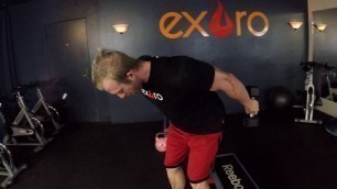 'Exuro Innovative Fitness - Bent Over Row + Kick Back with Justin Van Vliet'