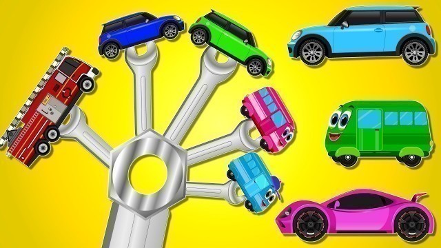 'Vehicles Finger Family | Nursery Rhymes | Baby Songs | Car Rhyme | Kids Videos'