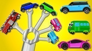 'Vehicles Finger Family | Nursery Rhymes | Baby Songs | Car Rhyme | Kids Videos'