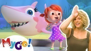 'Baby Shark | CoComelon Nursery Rhymes & Kids Songs | MyGo! Sign Language For Kids'