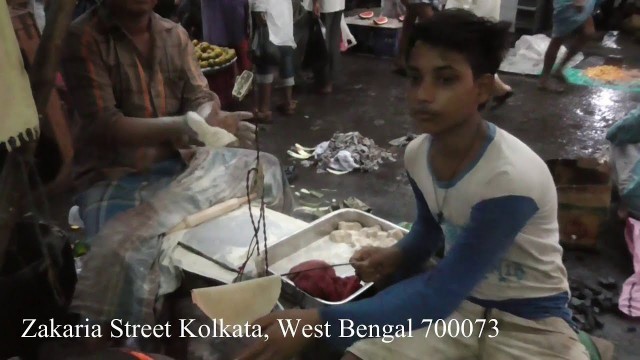 'Roti Only 2 Rs Per Piece | Low Price Food Kolkata Zakaria Street'