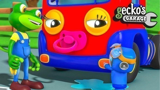 'Baby Truck\'s Pink Dummy｜Gecko\'s Garage｜Funny Cartoon For Kids｜Learning Videos For Toddlers'