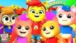 'Five Little Kittens + More Nursery Rhymes & Cartoon Videos by Kids Baby Club'